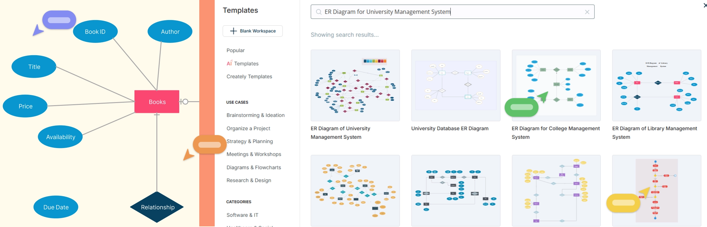 10 ER Diagrams for a University Management System + Free Templates